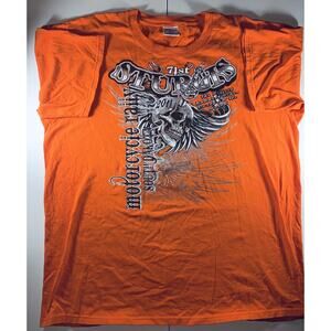 71st Annual Sturgis 2011 South Dakota Motorcycle Rally T Shirt Men's Size 2XL